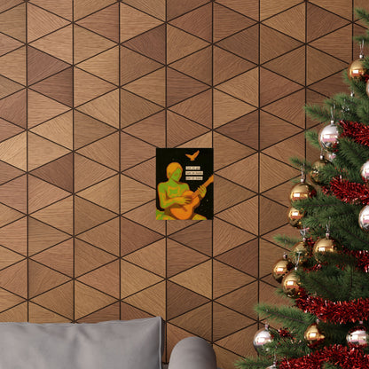 Let It Go — Matte Vertical Poster (Let It Hurt. Let It Heal. Inspirational Wall Art)