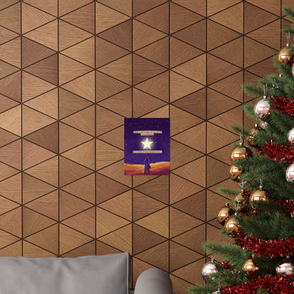 Matte Poster — "What a Privilege" Inspirational Starry Wall Art